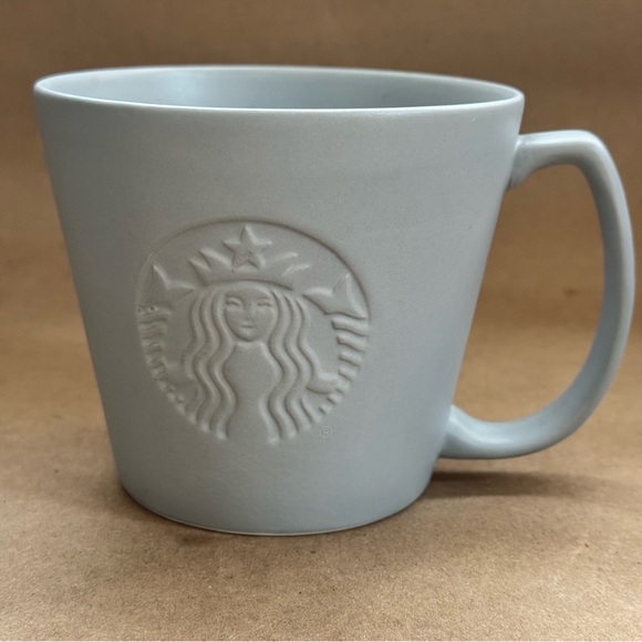 Starbucks Other - 2019 Starbucks Blue/Grey Grande Logo Coffee Mug. 16oz